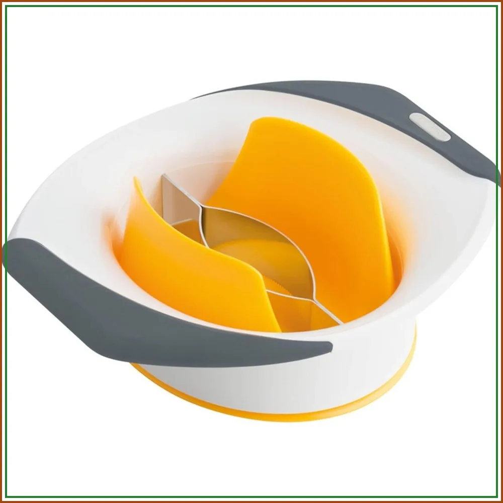 Mango Slicer, Peeler & Pit Remover - Stainless Steel, Dishwasher Safe