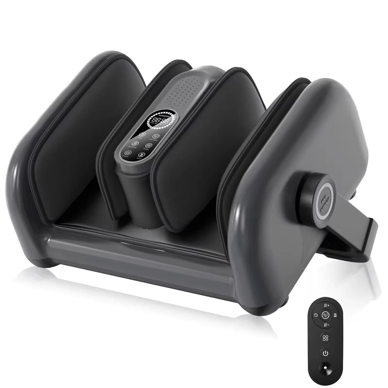 

Pedicure Electric Reflexology Air Bag Vibrating Shiatsu Lymphatic Drainage Massage Leg Foot Massager Machine With Heat