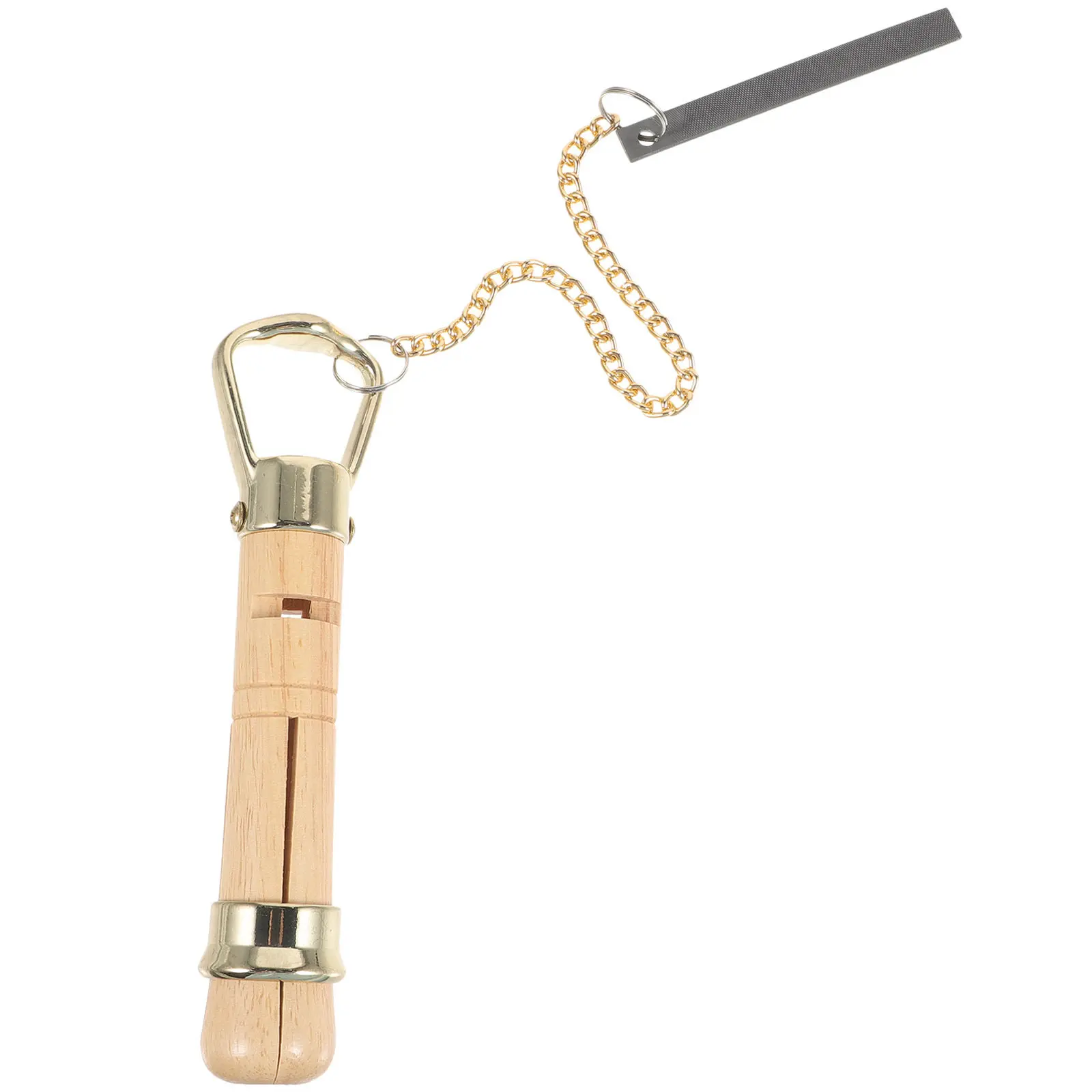 

Sturdy Wood Burnisher File Pool Cue Tip Fixator Tool for Billiard Cue Shaping Scuffing Polishing Improves Chalk Adhesion