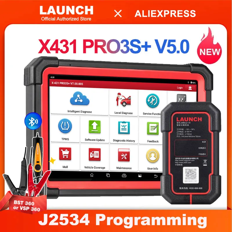 2025 LAUNCH X431 Pro3s Plus V5.0 10.1