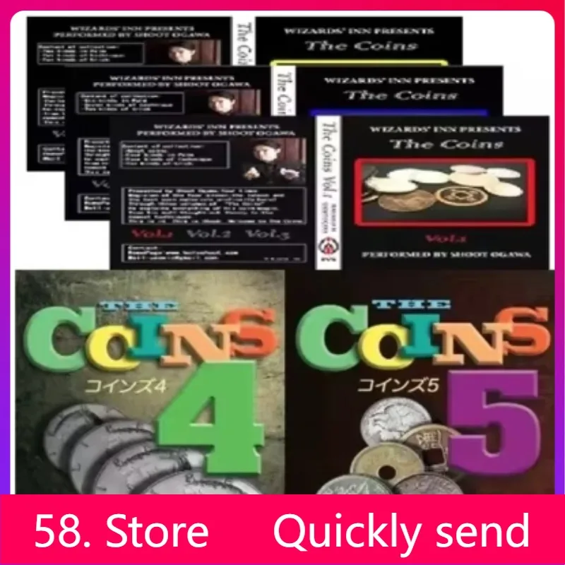 

Новые монеты 2025 года от Шута Огава 1–5 — Волшебные трюки (58, загрузка в магазине)