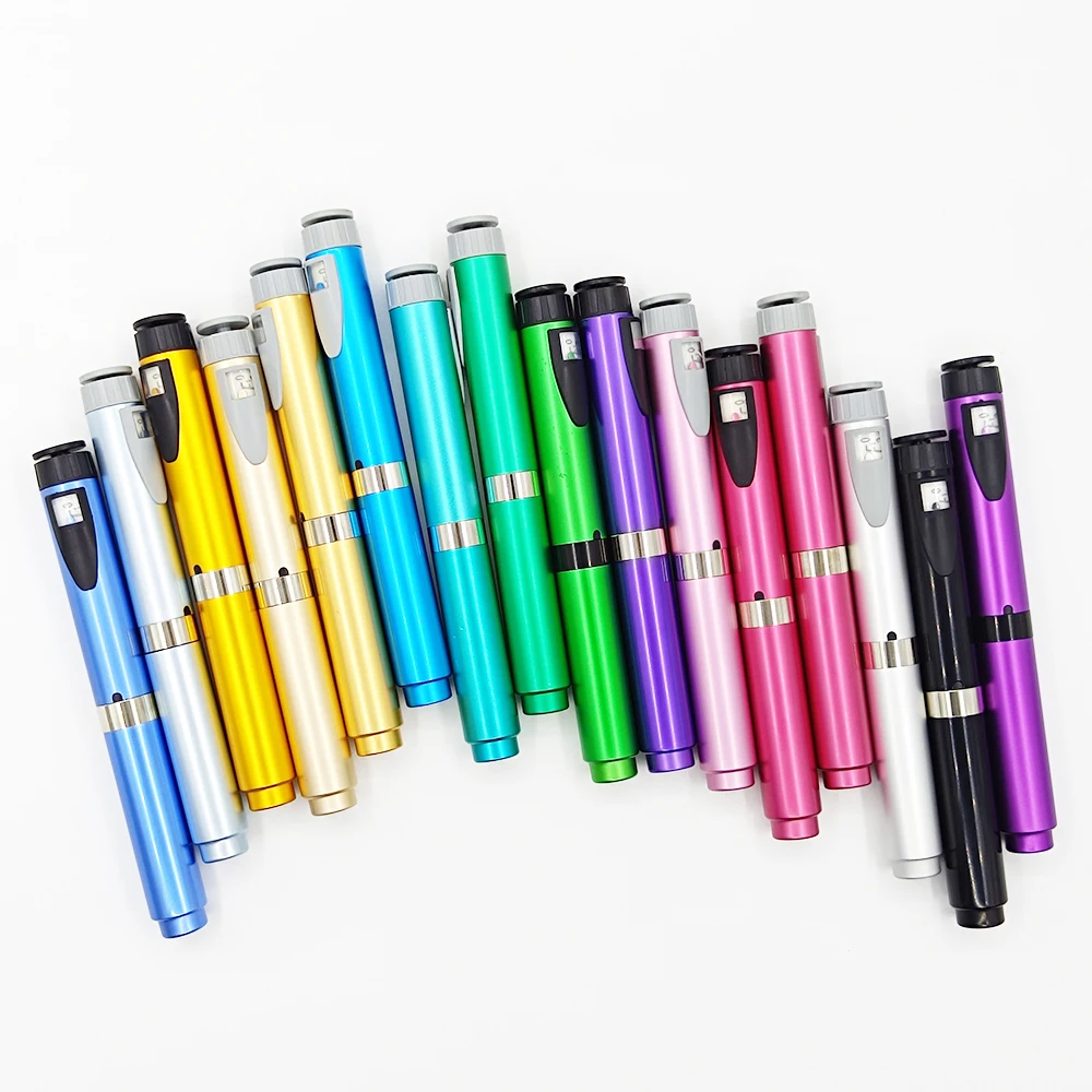 Metal Reusable Injection Pen 3 ml Cartridge Pens Reusable Metal V2 Injection Pen Different Colors on Sale