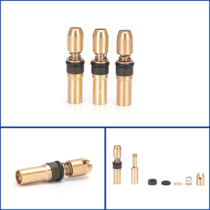 ارتفاع ضغط 300bar 4500psi قطع غيار مضخة الهواء 100% النحاس المكبس المرحلة الثالثة استبدال عدة #6