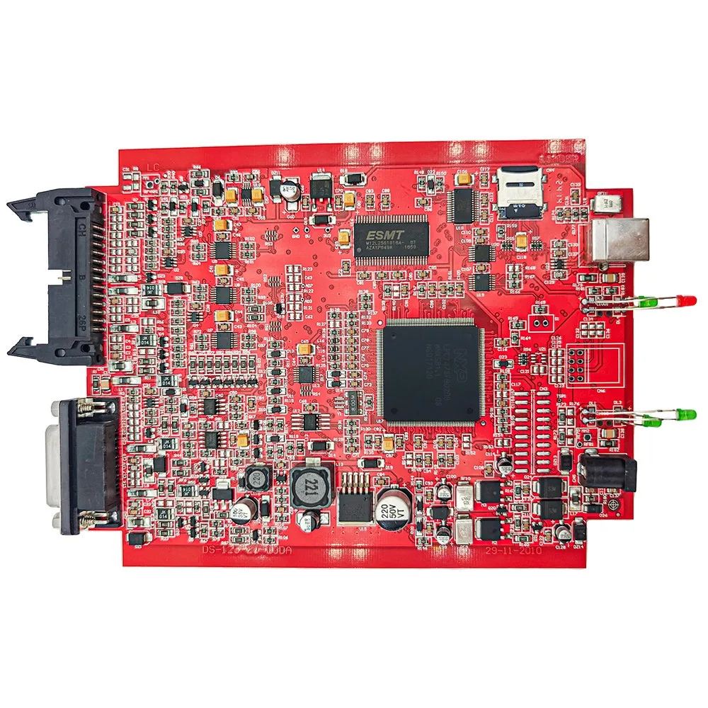 Online KESS V2.80 EU V2 V5.017 V2.53 KTAG 4LED V7.020 V2.25 Red PCB Online No Token OBD2 ECU Programmer Professional Tool
