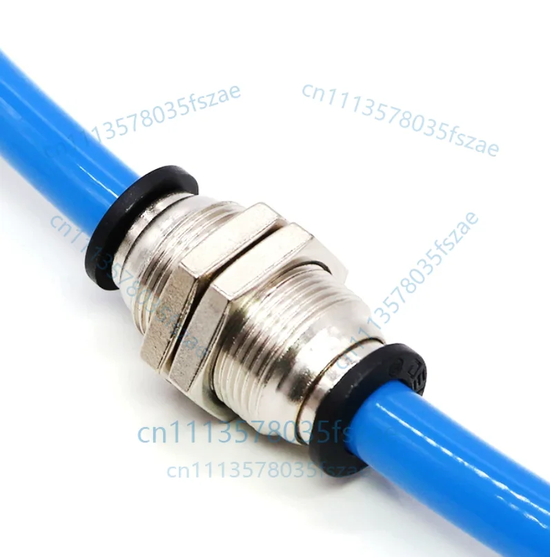 Accessories 1pcs pneumatic air pipe quick connector pm-4/6/8/10/12/14/16