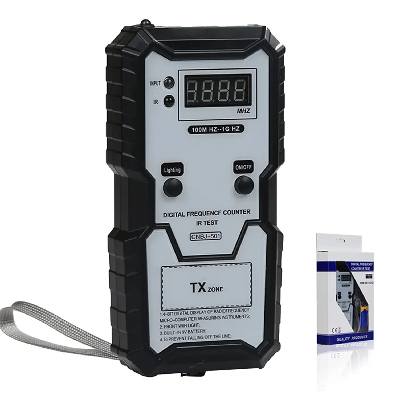 

New Car Keys Frequency Tester 100M-1GHZ Auto Digital Infrared Frequence Counter Test Instrument Meter Wireless Remote Control
