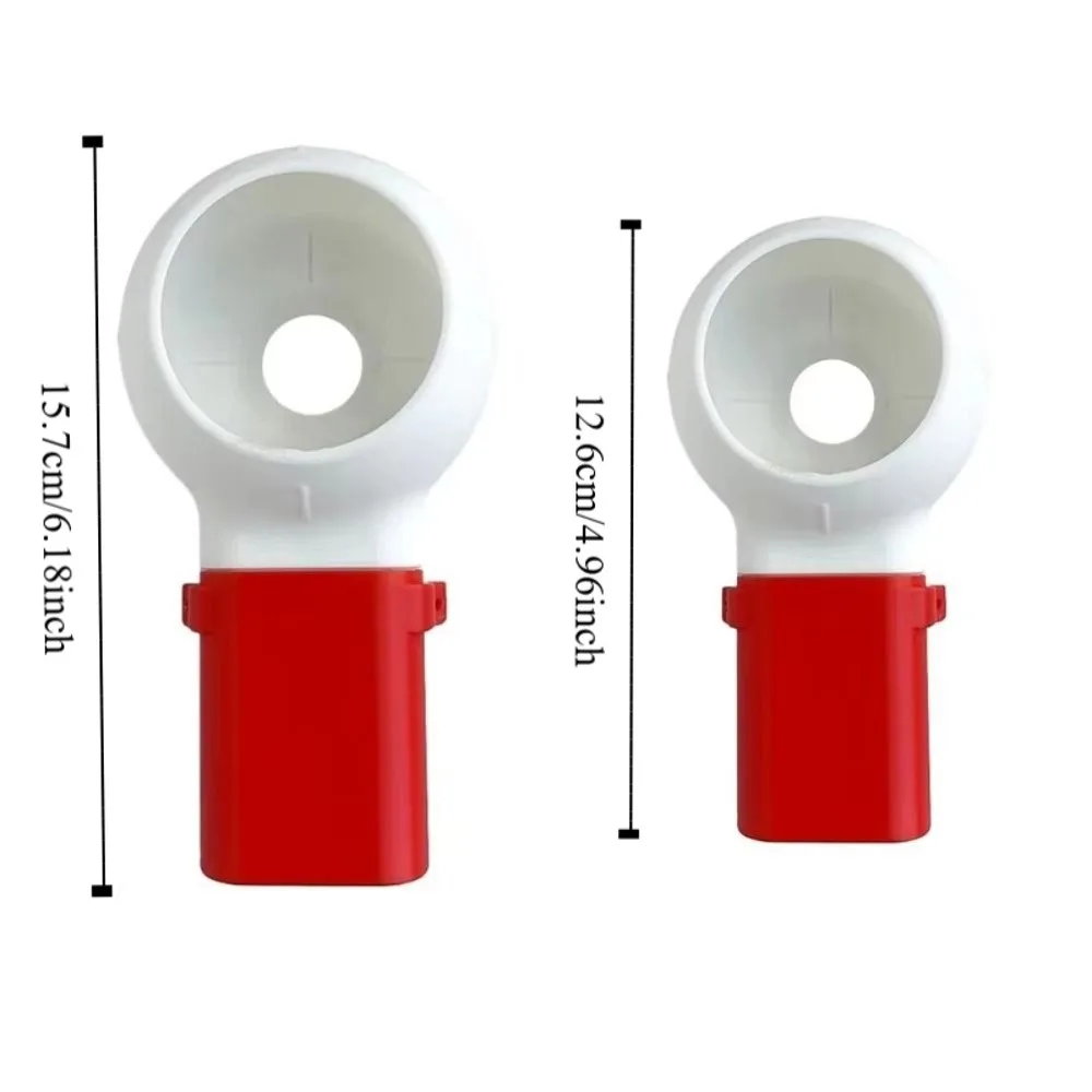 Heavy-Duty Plastic Electric Drill Dust Cover Rotating Nozzle Impact Hammer Dust Power Tool Accessories Chip Catcher