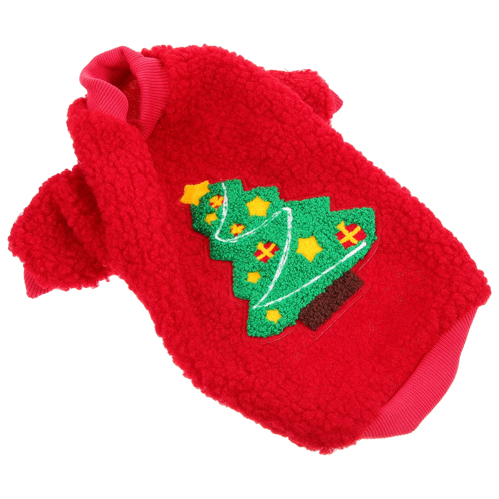

Christmas Pet Clothes Tag Dog Decor Sweatshirt Winter Cosplay Fleece Comfortable Warm Clothing Costume