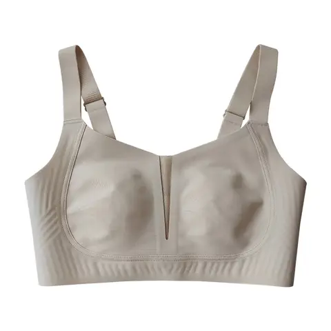 MOYISU Seamless Minimizer Bra 여성 Petite Fit 토끼 귀 디자인 Wire-Free Anti-Sagging Full Cup 슬리밍 지원 빠른 배송
