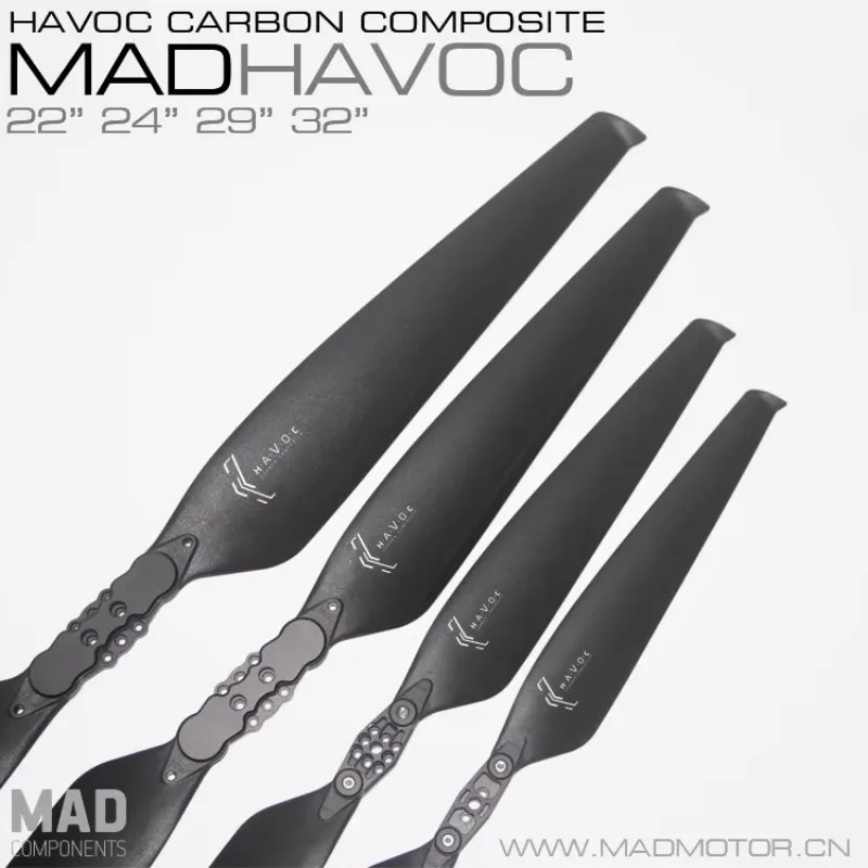 1 Pair MAD Magnetic Force Innovation / Multi-rotor Foldable Propeller 22-inch 24-inch 29-inch 32-inch 22x7 24x7.5 29x10 32