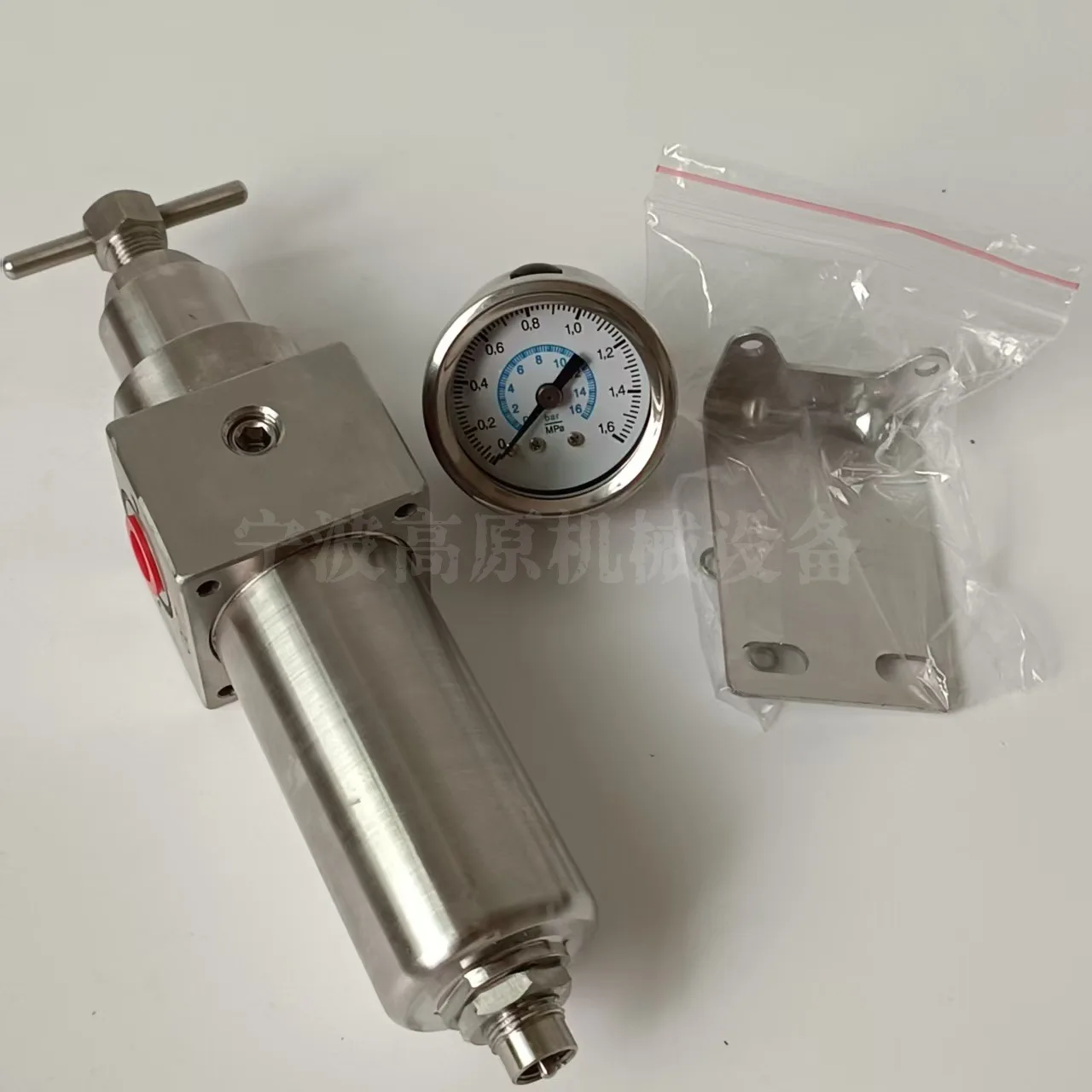 Stainless Steel Filter Pressure Reducing Valve 16MPa G3/8 Stainless Steel Filter Pressure Regulator 16MPa G3/4
