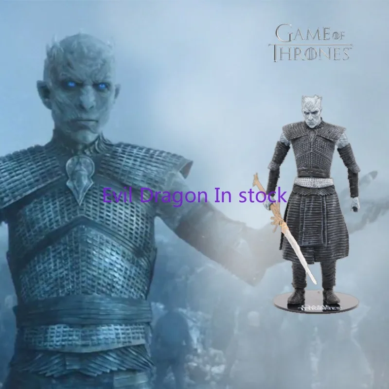 In Stock Game of Thrones Night King MacFarlane Action Figure Model Ornament Gift Collection