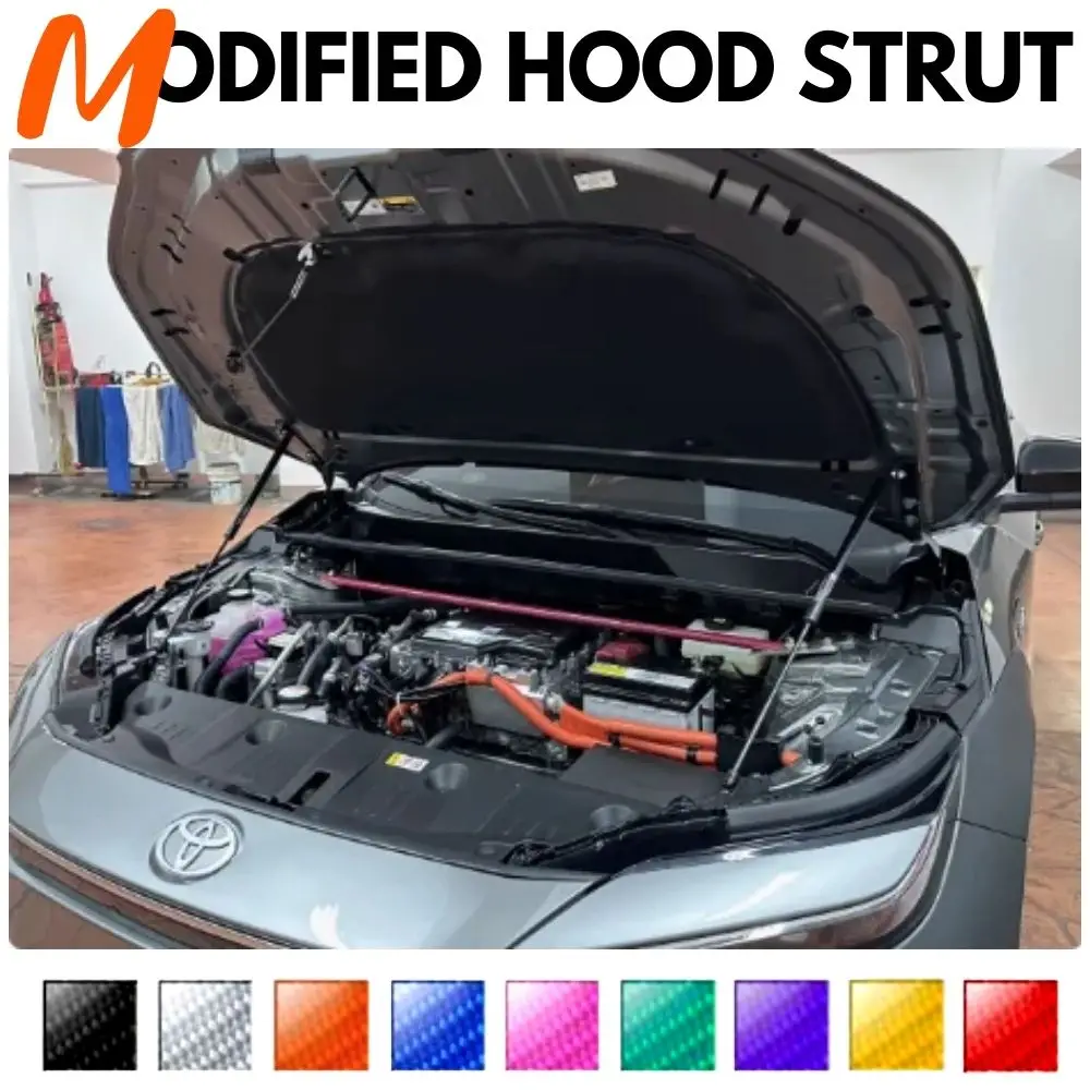 Front Hood Struts for Toyota bZ3 (EA10) 2023-present Shock Lift Supports Bonnet Gas Dampers Springs No-Drill
