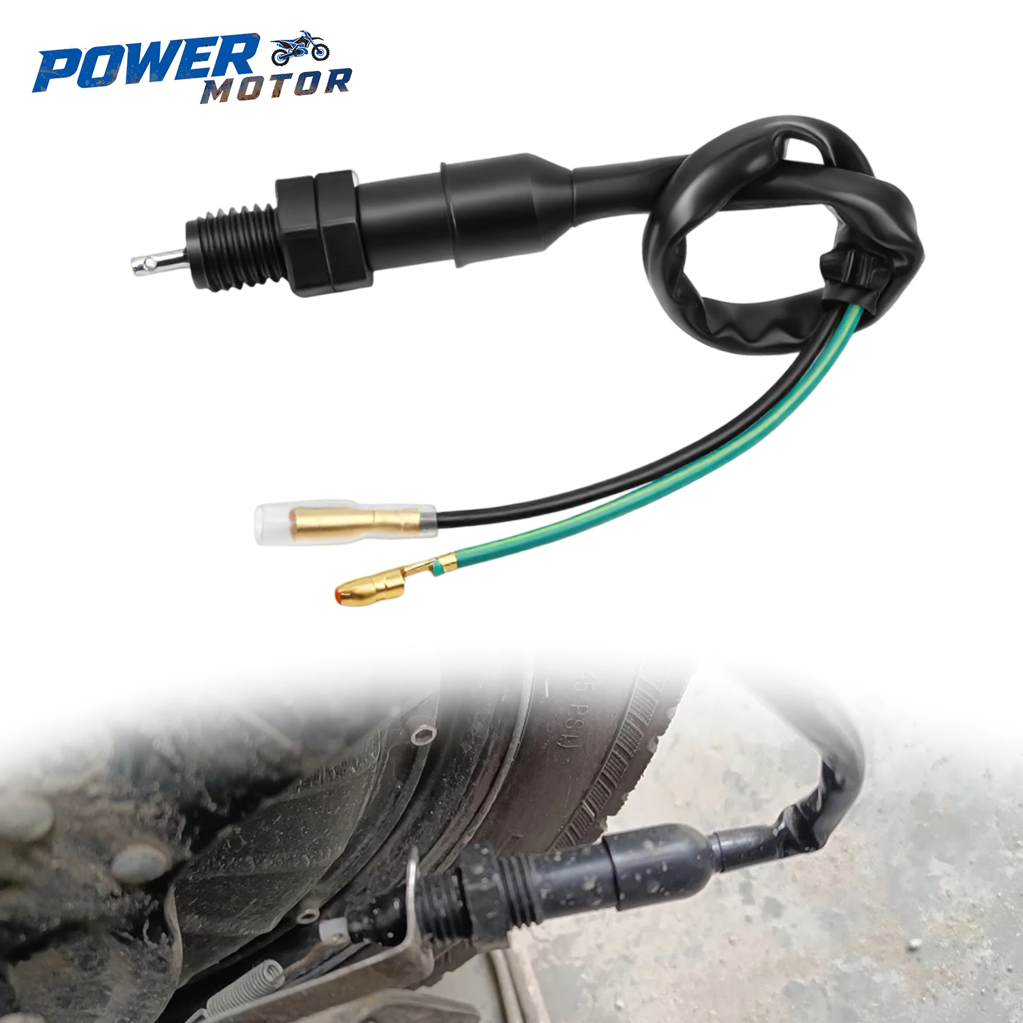 

Universal Motorcycle Rear Brake Light Stop Switch Spring Kit For Honda Kawasaki Yamaha ATV Scooters Dirt Pit Bike Accessories