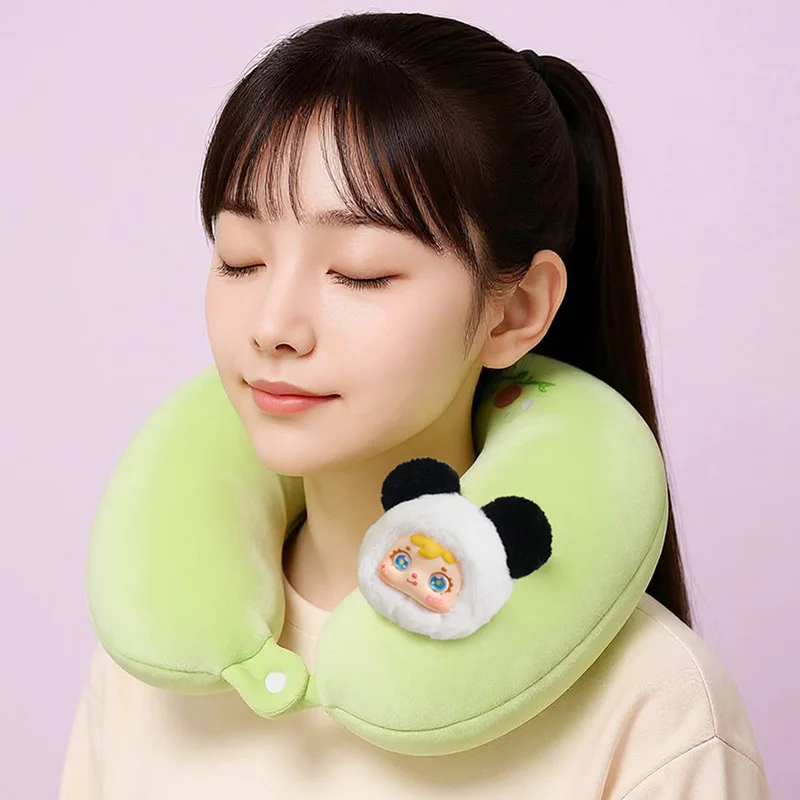 Samuel-repos de cabeza en forma de U, caja ciega, avión de viaje, almohada para el cuello, almohada portátil para dormir en coche, almohada para el cuello