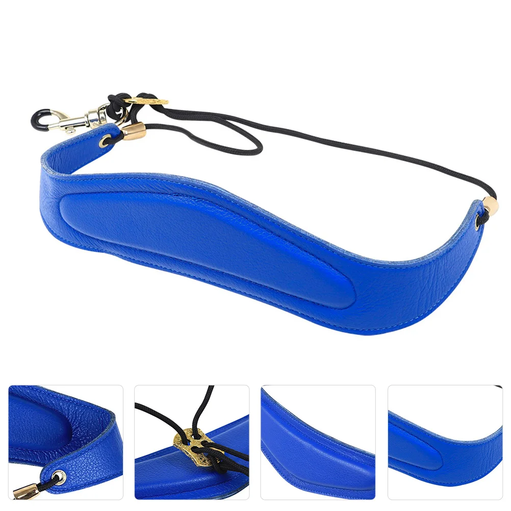 

Saxophone Cotton Strap Universal Belt Accessories Harness Cleaning Kit Blue