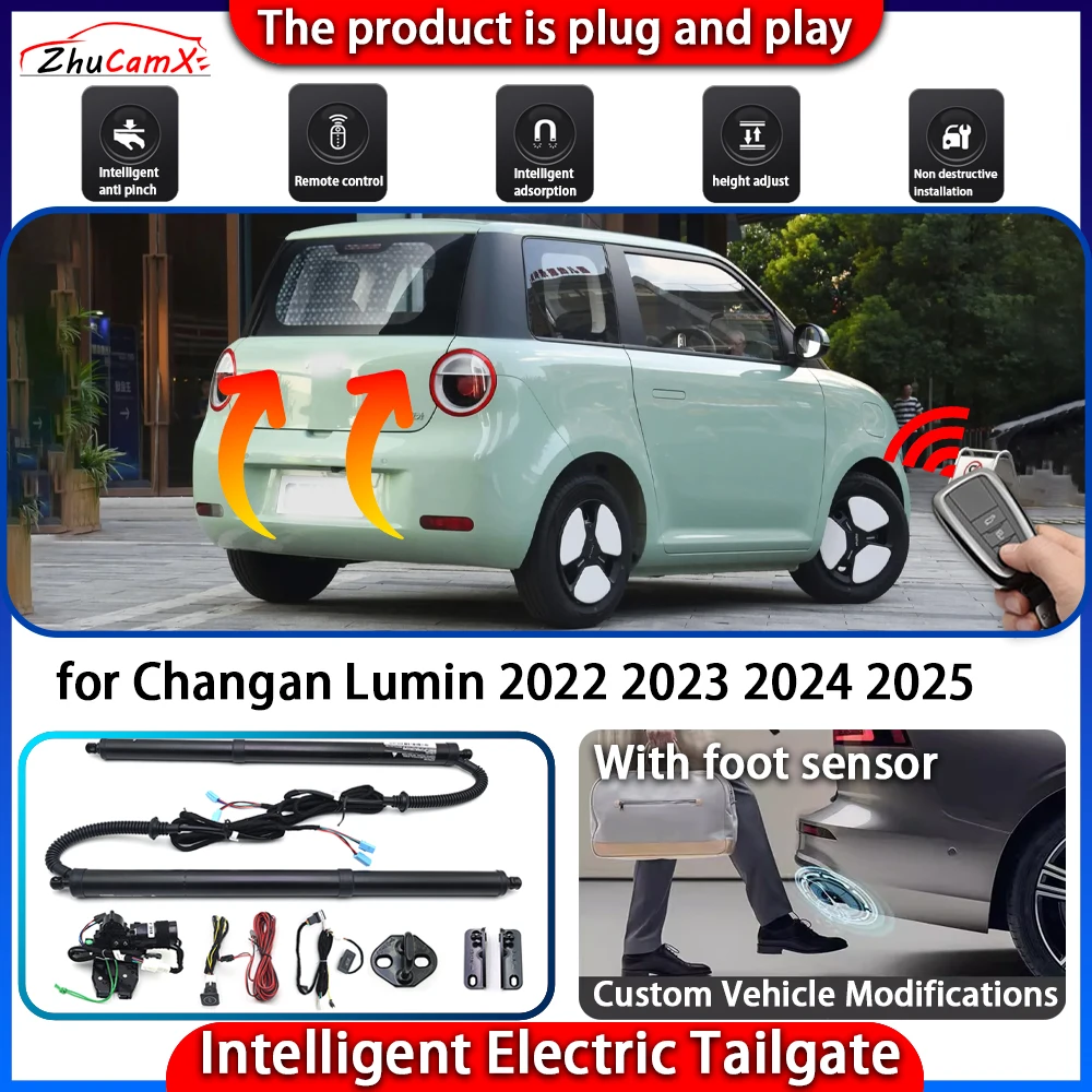 

ZhuCamX Smart Powered Tailgate System for Changan Lumin 2022 2023 2024 2025 Automatic Intelligent Electric Trunk Control Kit
