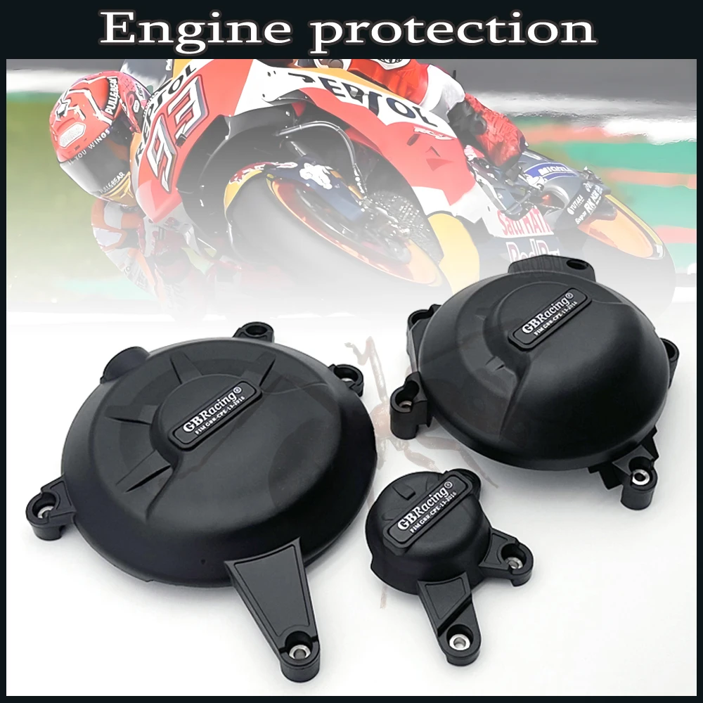 

Motorcycle Engine Cover Protection Side slip protective cover for KAWASAKI Z650 Ninja 650 2017-2023