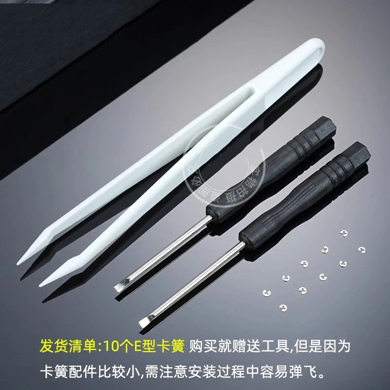 ل كاسيو DW5600 GA-2100 ساعة فضية زر الربيع غسالة حلقة لإحكام الإغلاق الفولاذ المقاوم للصدأ E-نوع المفاجئة الربيع رمح الاحتفاظ الدائري