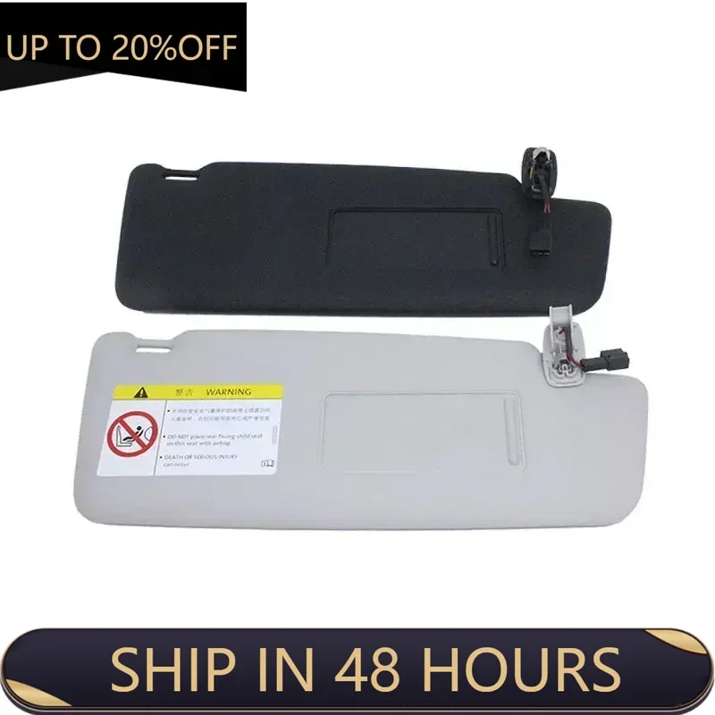 

Car Sun Visor Shade Windscreen Sunshade With Light Mirror for VW Scirocco R 2009 2010 2011 2012 2013 2014 2015 2016 2017 2018