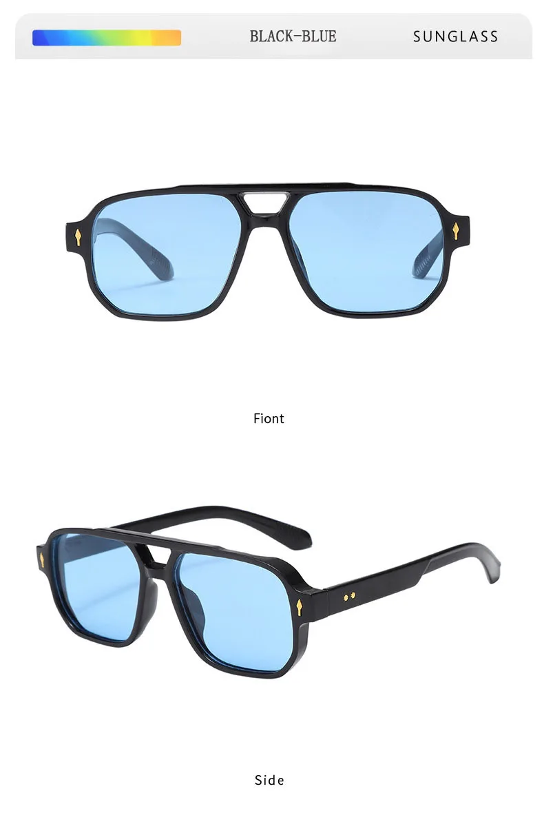 2025 Vintage-Sonnenbrillen für Herren, modische Sonnenbrillen, Oculos-Brillen, Dropshipping, Gafas Lentes Lunette Okulary Zonnebril Occhiali – Detail 22