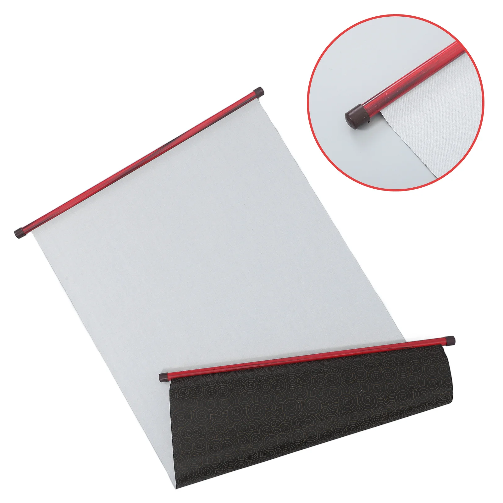 

Water Writing Cloth Reusable Calligraphy Practice Mat Lightweight Blank Scroll For Beginners Students Home