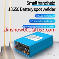 5000W Digital Spot Welding Machine 10 Gear Battery Pack Welding Tool For 0.1~0.15mm Nickel Sheet DIY 18650 Battery Spot Welder