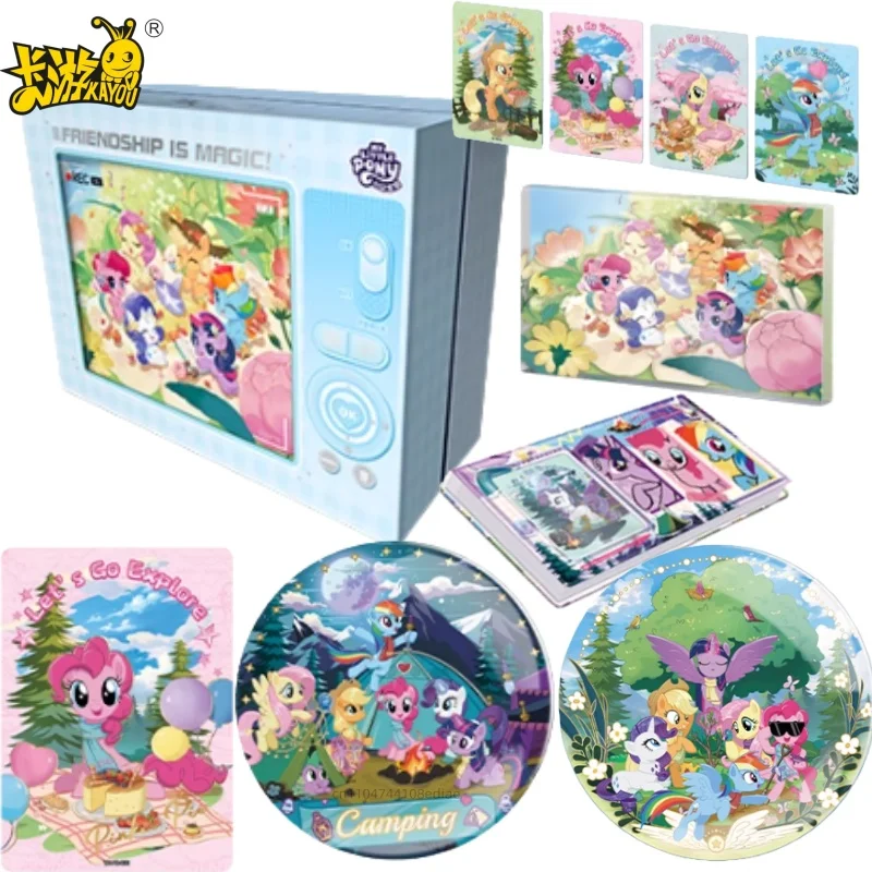 KAYOU Genuine My Little Pony Card Friendship Forever Card Forest Adventure Gift Box Collectible Cards Anime Peripheral Gifts