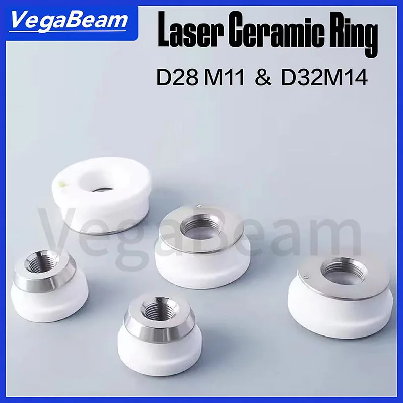 حلقة السيراميك بالليزر Dia.32 D28 D31 D30 D20 لـ Raytools WSX BOCI HANS Precitec آلة القطع بالليزر رئيس فوهة حامل الرأس الدائري