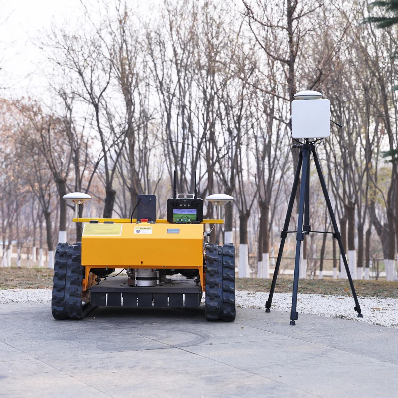 Aangepaste groothandelsprijs GPS-grasmaaier - Automatische Mini Smart Rubber Crawler voor efficiënte grasmaaiers