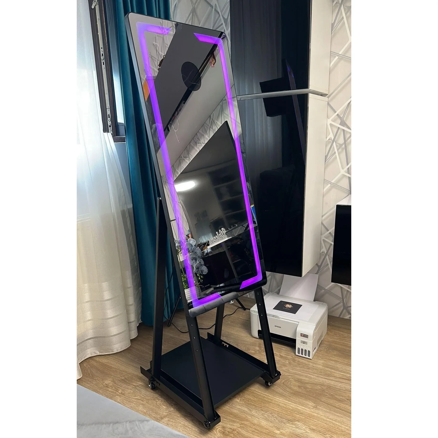 

DZ WJW CJM Advanced Products Photobooth Зеркало Photo Booth Cabina De Foto Con Espejo Magico Photo Booth Par