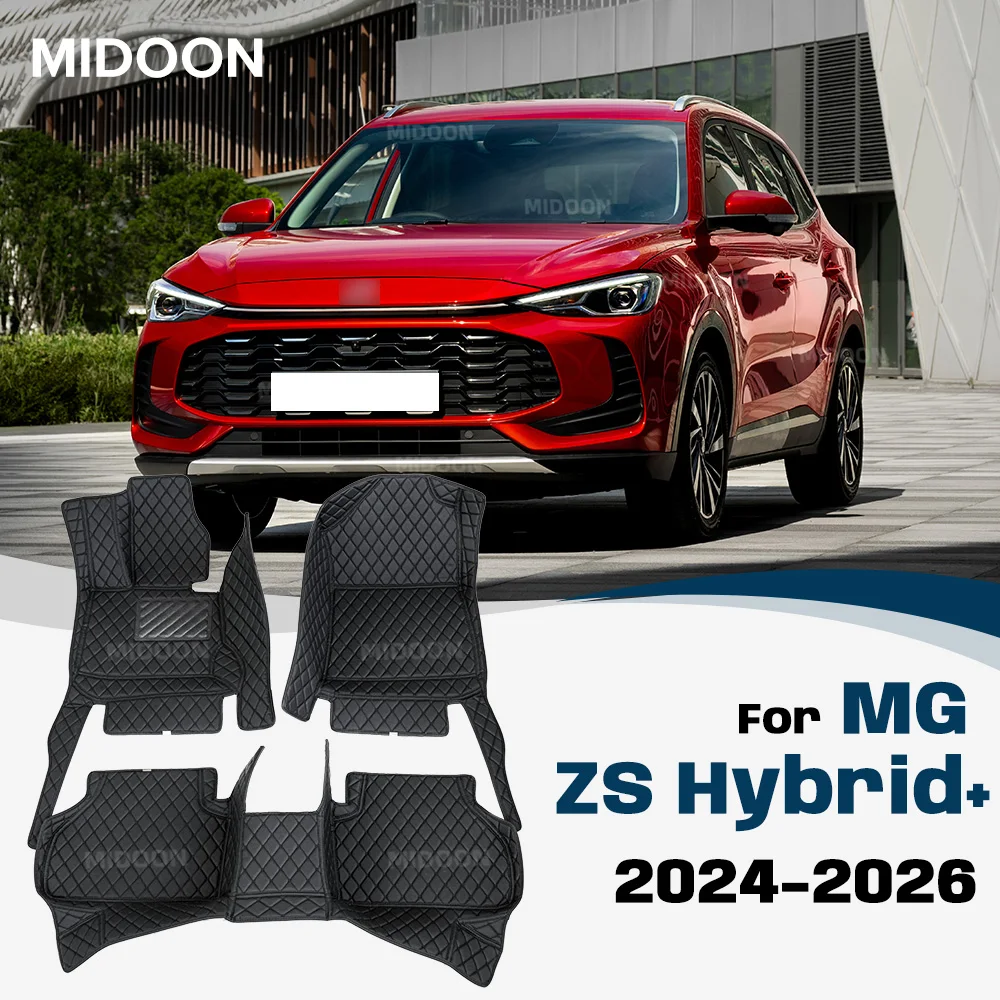 Image of Für MG ZS Hybrid+ 2024-2026 Auto-Fußmatten Kofferraummatte Wasserdichte Fußpolster Laderaumauskleidung Auto-Innenausstattung Zubehör