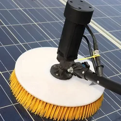 Ready to Ship Solar Panel Rotating Cleaning Brush Water Fed Solar Panel Cleaning Tool