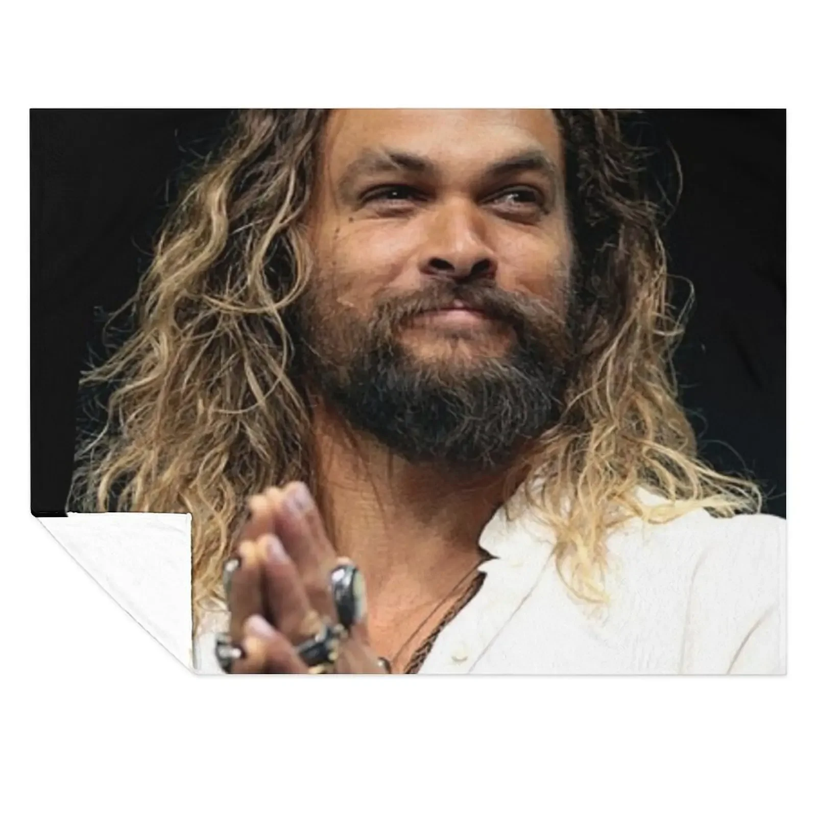 

Jason Momoa Throw Blanket wednesday for sofa Custom Luxury Designer Blankets