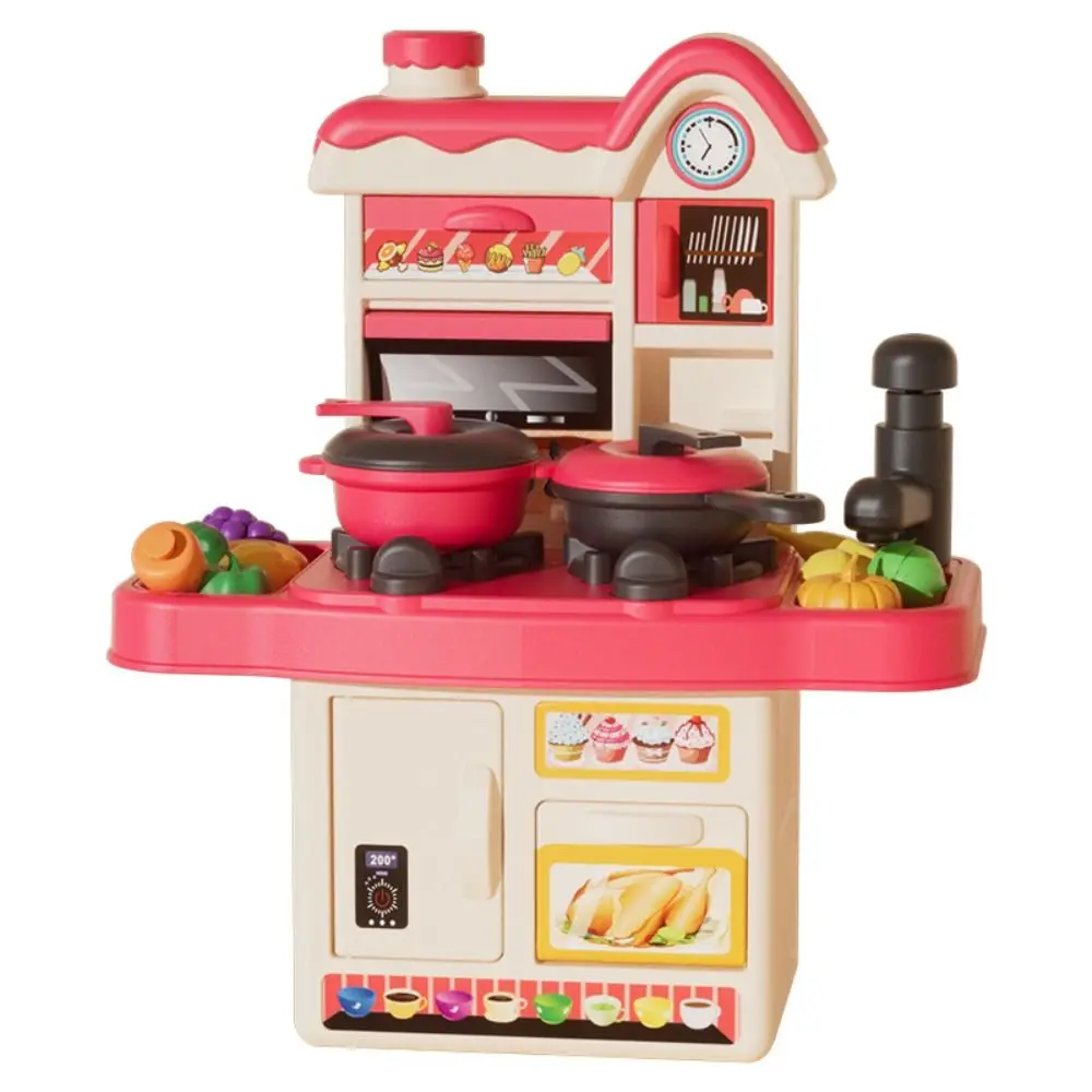 Creatieve Simulatie Keuken Speelspeelgoed DIY Kleurrijk Doe alsof Koken Interactief Montessori Imitatie Kookspeelgoedset