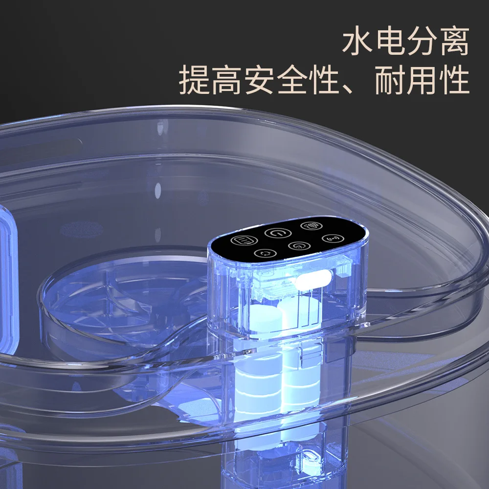 

Pet water dispenser Water and electricity separation Stainless steel Amazon wireless unplugged smart induction cat water