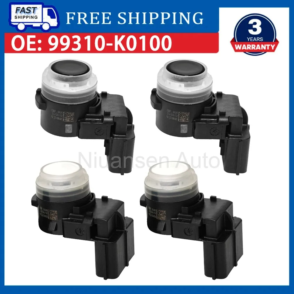 Car 99310-K0100 99310-S8000 NEW 4PCS PDC Parking Reversing Ultrasonic Sensor For Hyundai Paristi Palisade SUV 2019