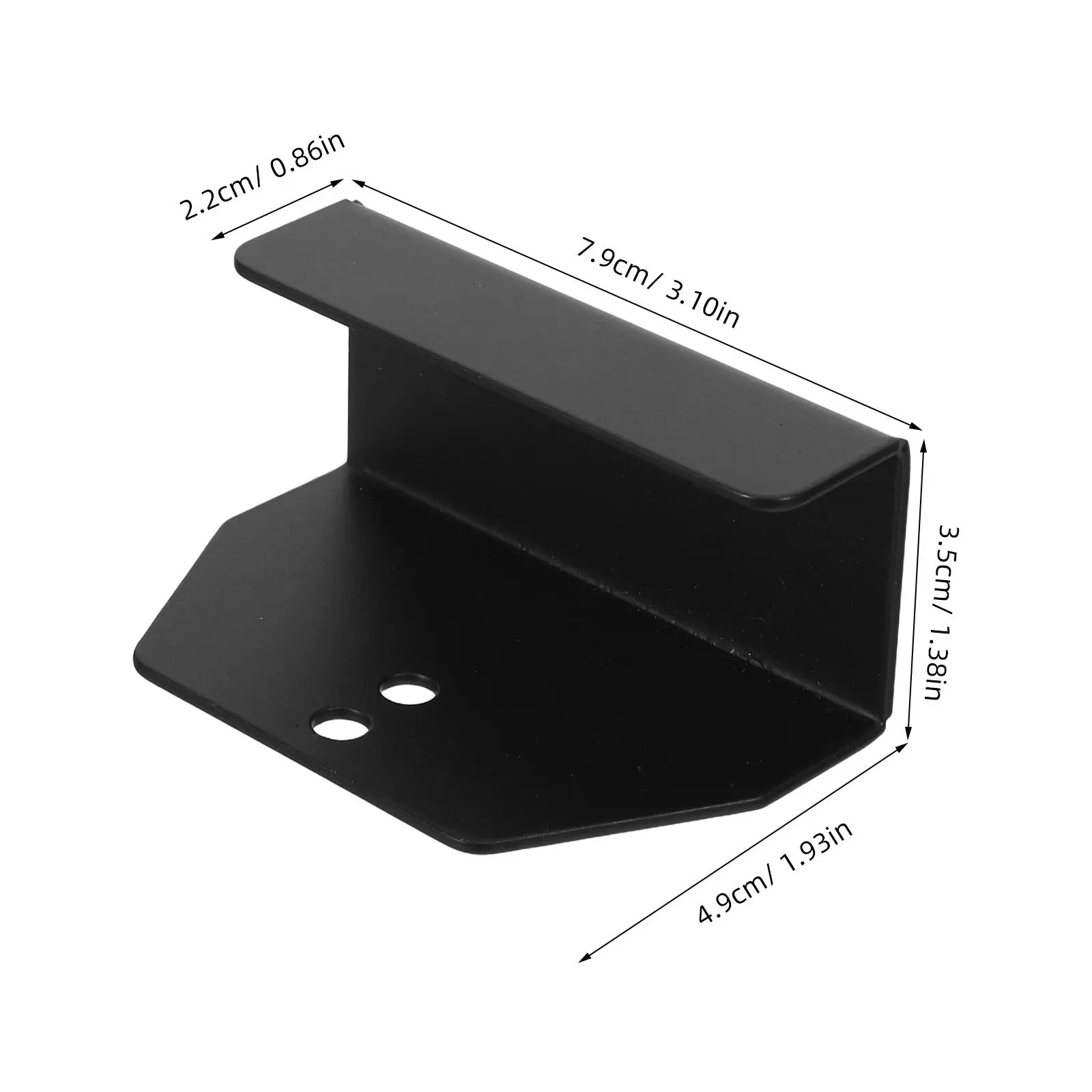 Leaf Blower Wall Mount Bracket Metal Hanger Compatible with Dcbl722 Heavy Duty Storage Holder Garage Vacuum Rack