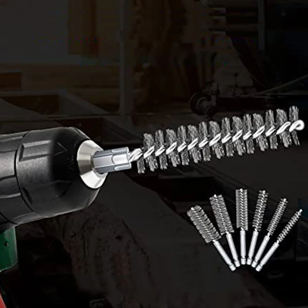 for durable Brasss Steel Wire Brushes for Power Drill Cleaning Quick for hexagonal Handle Change Rust and Detail Removal