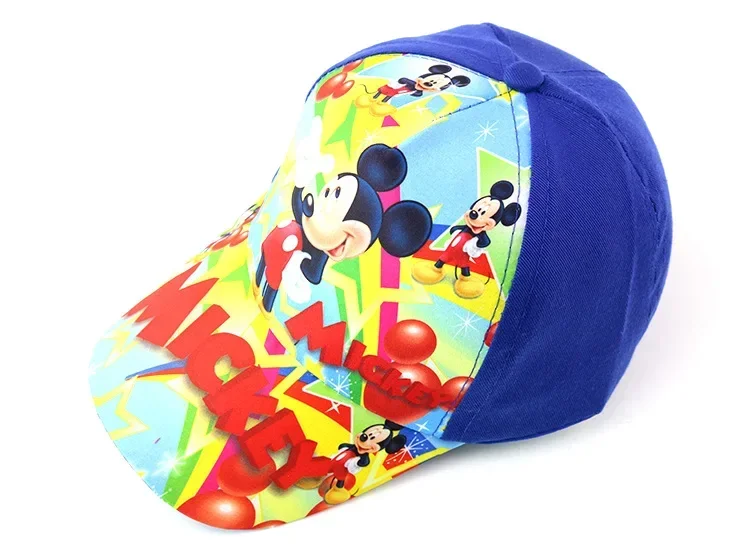 Mickey Mouse Pattern Children's Summer New Cartoon Printed Baseball Hat Sunscreen Mickey Minnie