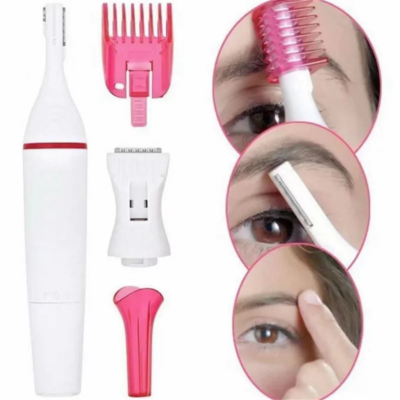 

Многофункциональный электрический эпилятор 5 в 1, бритва для удаления волос, бритва для бровей, подмышек, бикини, ног, Depilador Feminino