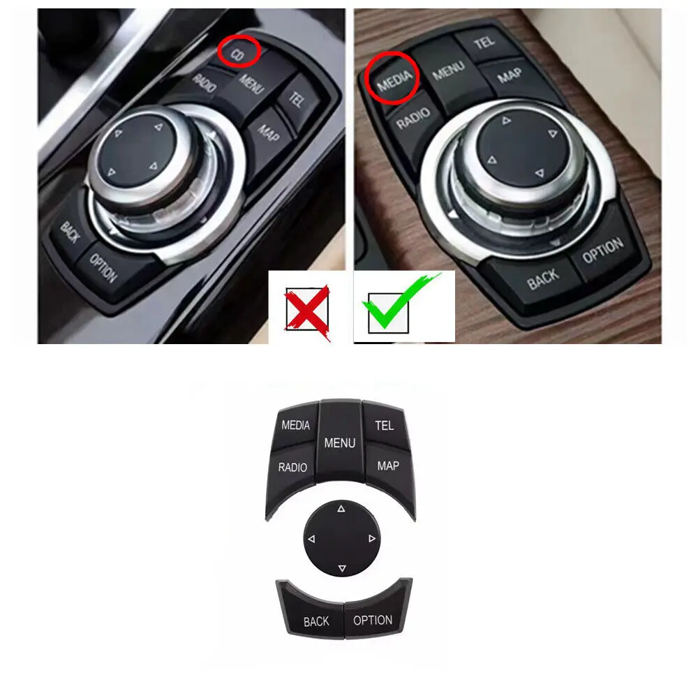 

IDrive MultiMedia Switch Button Repair Kit for BMW 6Series F06 F12 F13 2013-2016