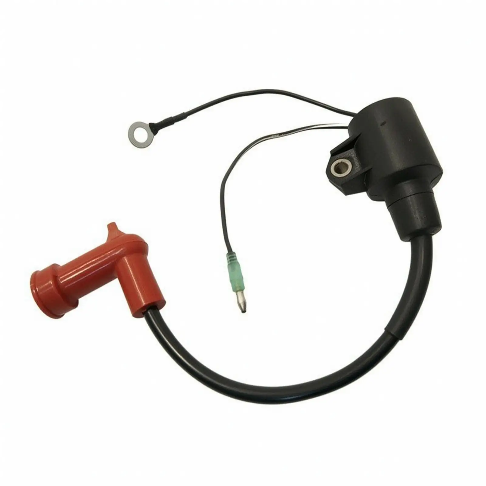 Outboard Ignition Coil Replacement Ignition Coil with Ignition Terminal Plug