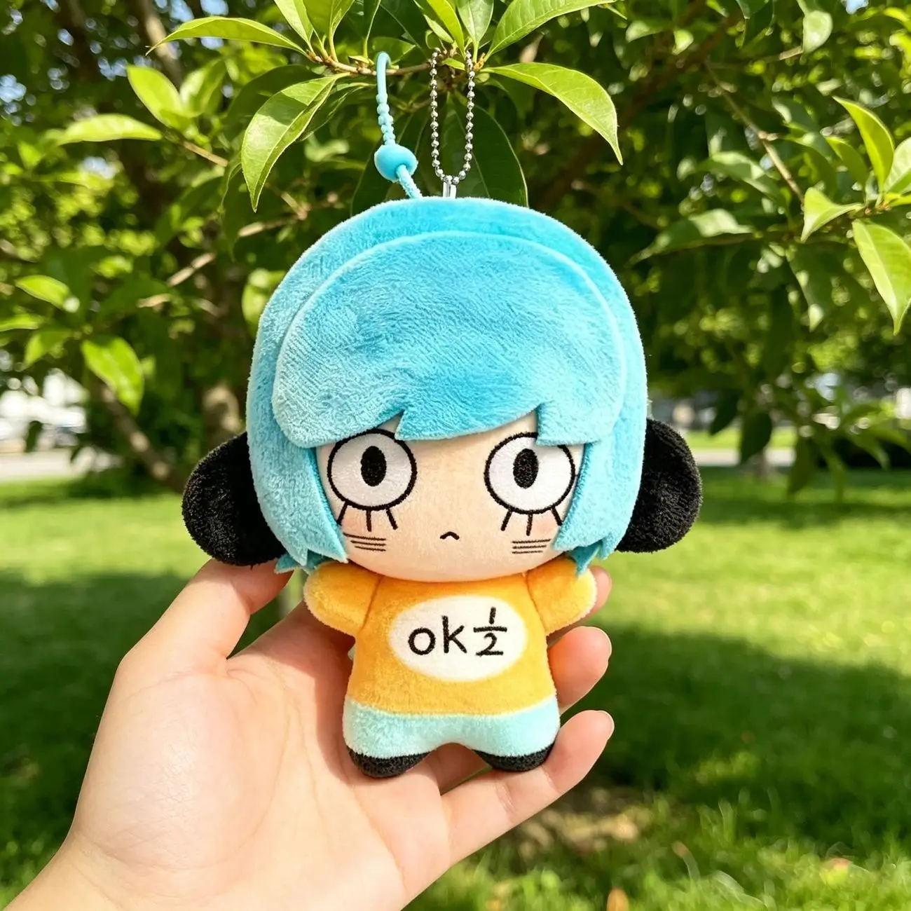 Ranfren Randal 10cm Nyon Attribute Cotton Doll Peripheral Plush Decorative Backpack Pendant Game Fan Birthday Gift