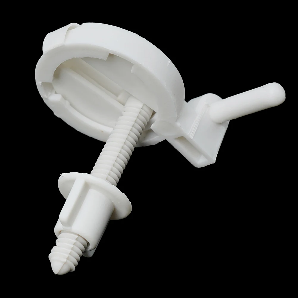 For Toilet Seats Fixtures Toilet Screw for wc White 2PCS 69*46mm Fixing Accessories Kit Screw Toilet for Pew Accessories