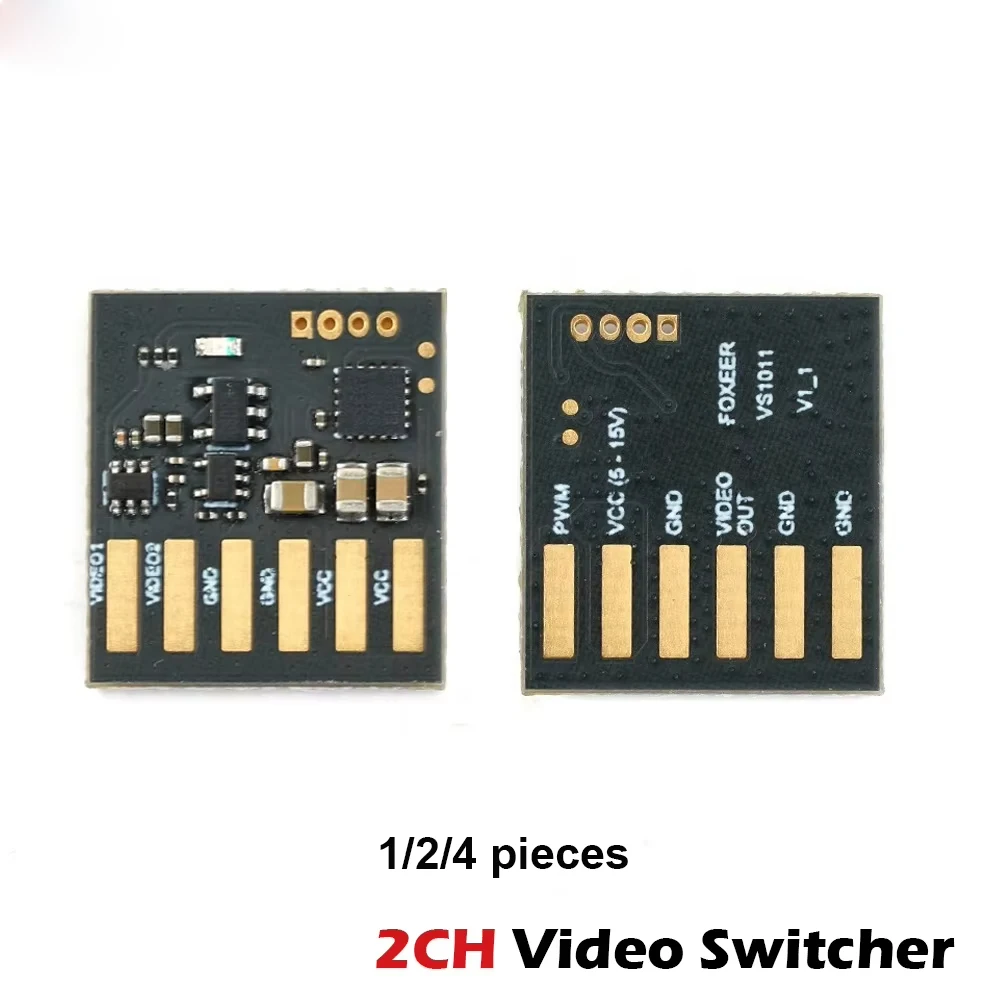 FOXEER 2CH Video Switcher Lightweight Small Size for RC FPV Drone