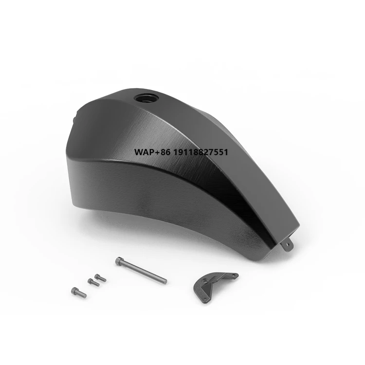 XF250 Classic Motorcycle Fuel Tank Vintage Cold Rolled Steel Gas Tank with Lock New Condition Iron Material