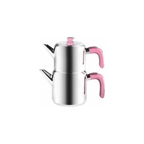 Emsan Kalamış Teapot Set-Pink