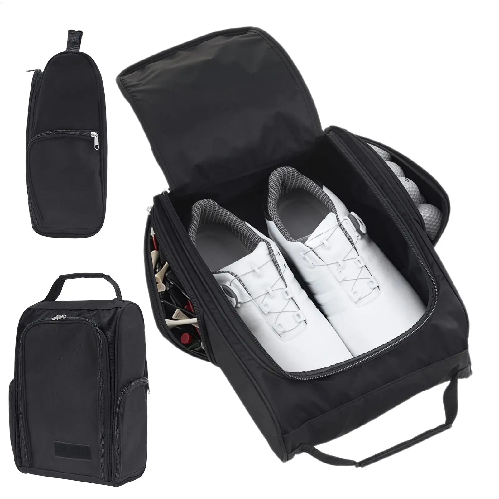 

Golf Shoe Bag Zipper Lightweight Tote Pouch Shoe Organizer Bag for Women Men Adults Home Office Traveling Sport Gym Hiking