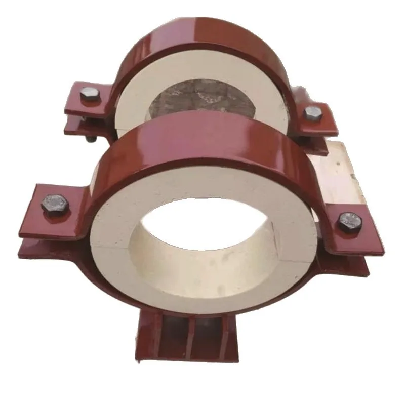 Fixed Guide Sliding Pipe Support Vermiculite Magnesium Steel Insulated Pipe Shoe High Temp Energy Saving Bracket for Steam